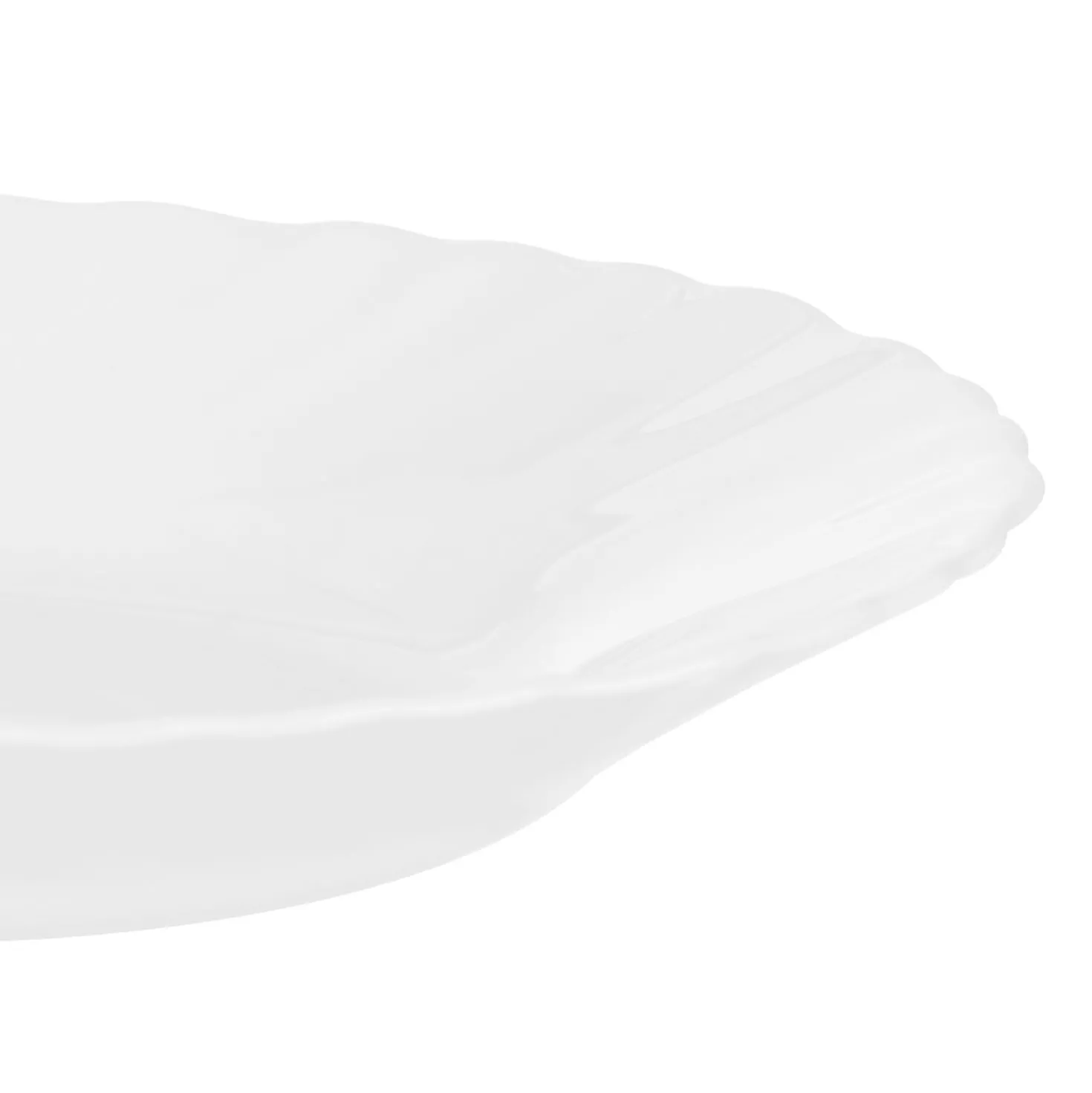 Piatto fondo Prima, in vetro temperato, da 23 cm