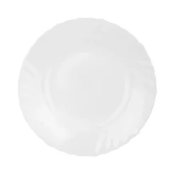 Piatto fondo Prima, in vetro temperato, da 23 cm