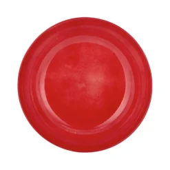 Piatto fondo rosso porcellana Mix e Match