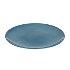 Piatto piano blu porcellana Mix e Match