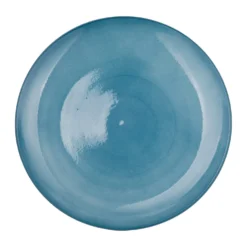 Piatto piano blu porcellana Mix e Match