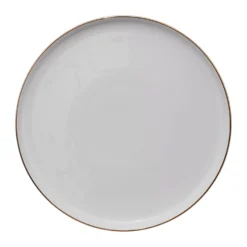 Piatto piano 27 cm porcellana bianco Sublima