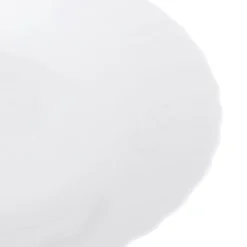Piatto piano Prima, in vetro opalino, da 26 cm