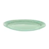 Piatto piano salvia con scritta 27 cm in stoneware