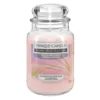 Pink Island Sunset, candela in giara grande Yankee Candle
