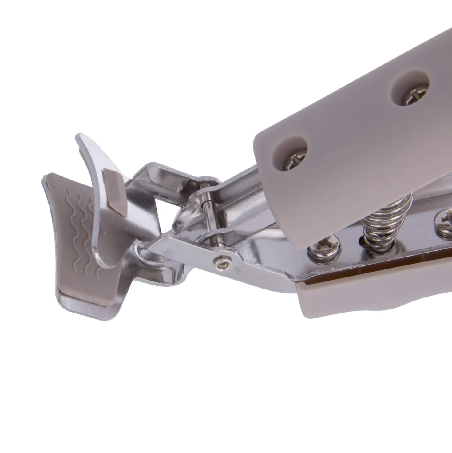 Pinza antiscottatura taupe