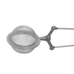 Pinza da tè con filtro in acciaio inox, 15,5x5x4 cm