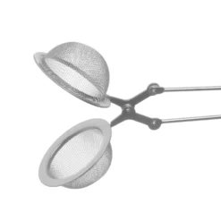 Pinza da tè con filtro in acciaio inox, 15,5x5x4 cm