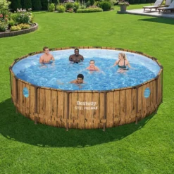 Piscina fuori terra rotonda 488x122 cm Steel Pro Max Bestway