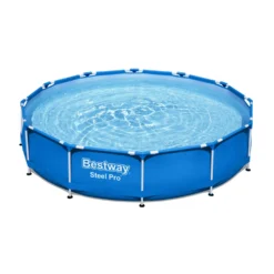 Piscina fuori terra Steel Pro Bestway rotonda, 366x76 cm