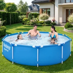 Piscina fuoriterra 305x76 cm Steel Pro Bestway
