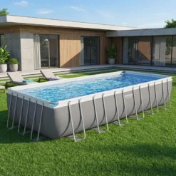 Piscina fuori terra 732x366x132 cm Power Steel Frame Bestway