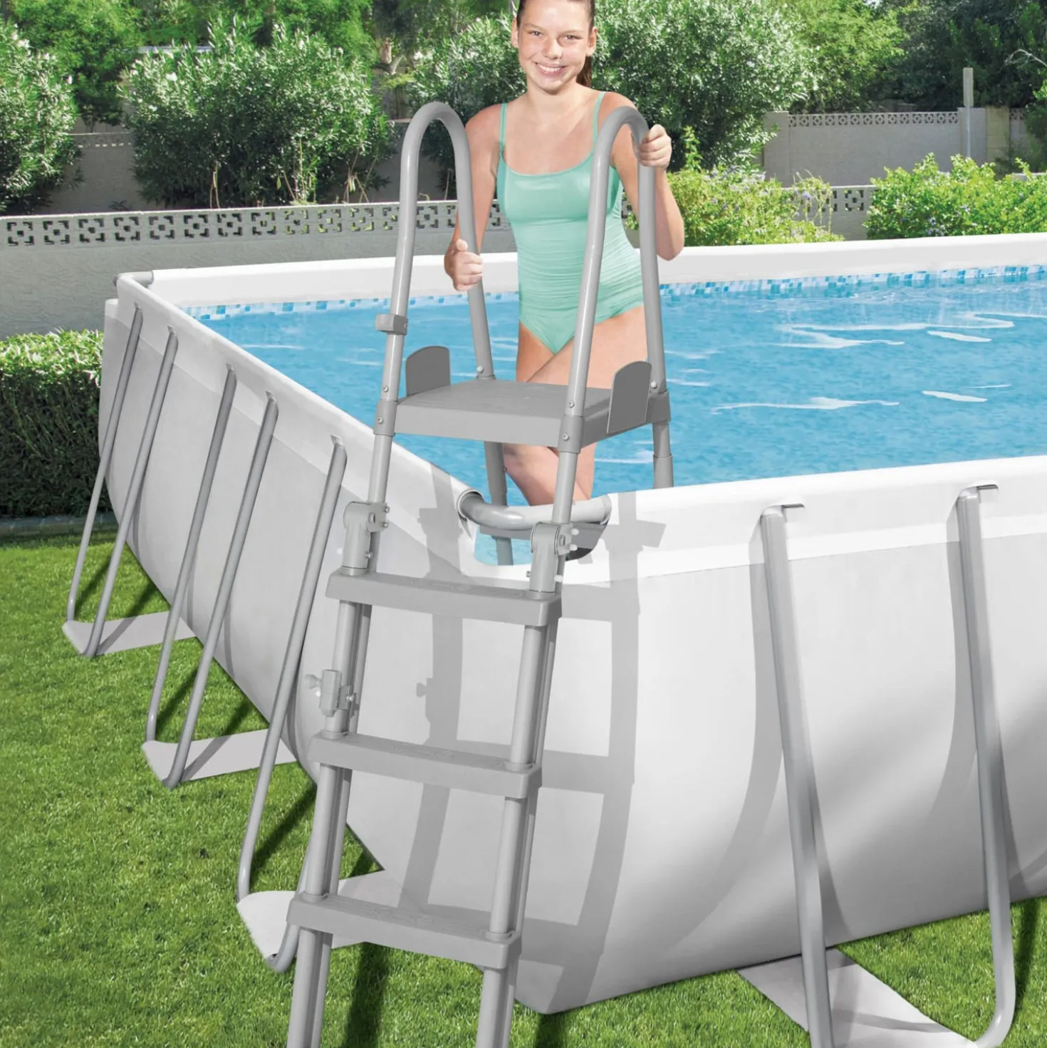 Piscina rettangolare con filtro a sabbia Bestway 732x366x132 cm