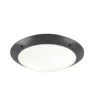 Plafoniera da giardino 33 cm nera Camaro Trio