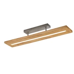 Plafoniera in legno Brad Trio