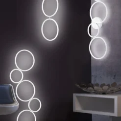 Plafoniera 4 LED Rondo bianco Trio
