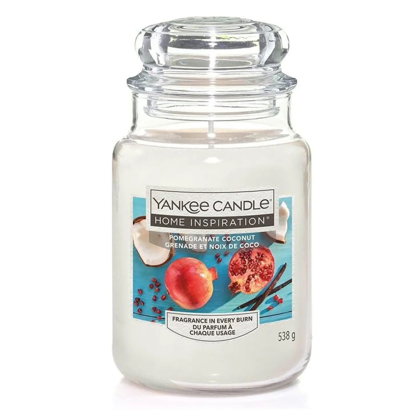 Pomegranade Coconut, candela in giara grande Yankee Candle