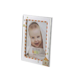 Portafoto bambini foto 10x15 cm giostra con argento Miro Silver