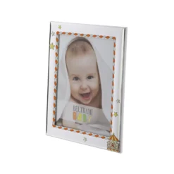 Portafoto bambini foto 13x18 cm giostra con argento Miro Silver