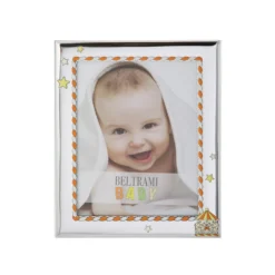 Portafoto bambini foto 13x18 cm giostra con argento Miro Silver