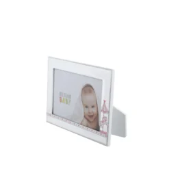 Portafoto bimba Giostrina foto 10x15 cm Beltrami con argento Miro Silver