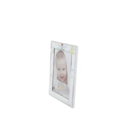 Portafoto bimbo Orsetto pilota foto 10x15 cm Beltrami con argento Miro Silver