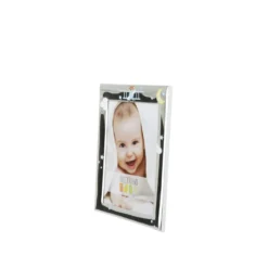 Portafoto bimbo Orsetto pilota foto 13x18 cm Beltrami con argento Miro Silver