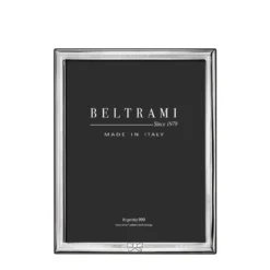 Portafoto Fiocco foto 10x15 cm Beltrami con argento Miro Silver