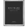 Portafoto Fiocco foto 20x25 cm Beltrami con argento Miro Silver