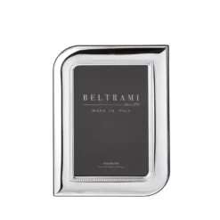 Portafoto foglia foto 10x15 cm Beltrami con argento Miro Silver