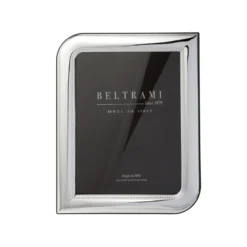 Portafoto foglia foto 13x18 cm Beltrami con argento Miro Silver