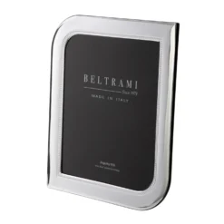 Portafoto foglia foto 20x25 cm Beltrami con argento Miro Silver