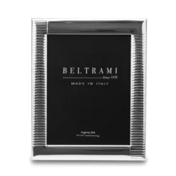 Portafoto linee foto 13x18 cm Beltrami con argento Miro Silver
