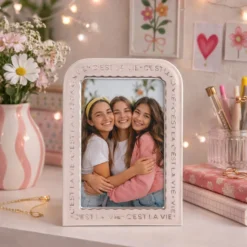 Portafoto 10x15 cm argento Mon cheri Beltrami