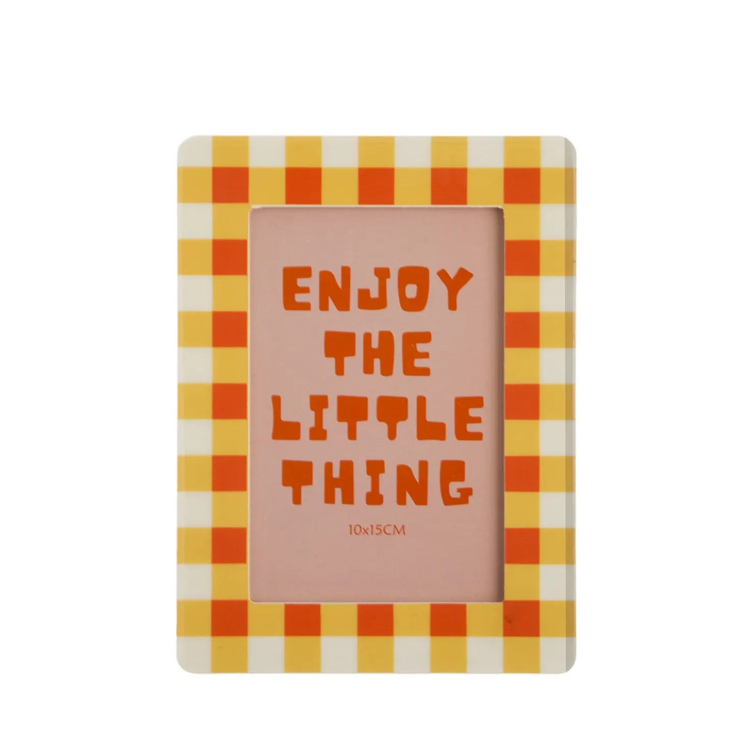 Portafoto 10x15 cm Enjoy Little Thing arancione