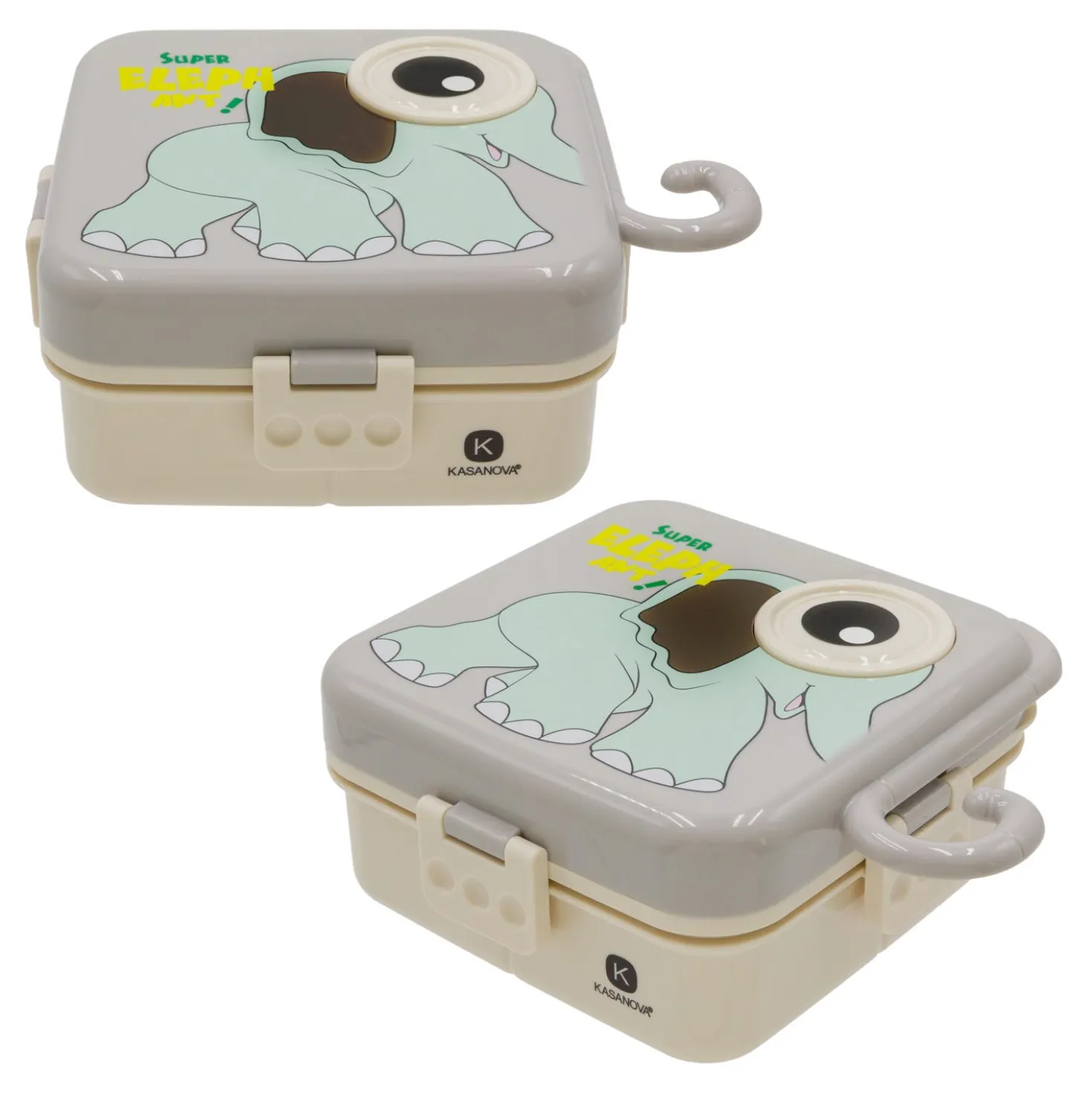 Porta pranzo per bambini Elefante con posata