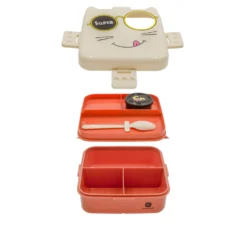 Porta pranzo per bambini Gatto con posata