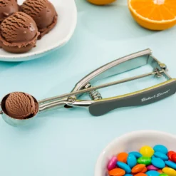Porzionatore gelato in acciaio inox con molla