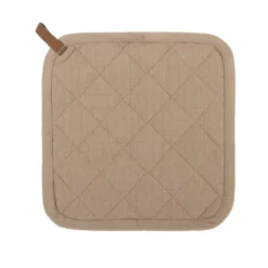 Presina quadrata 20x20 cm beige in cotone