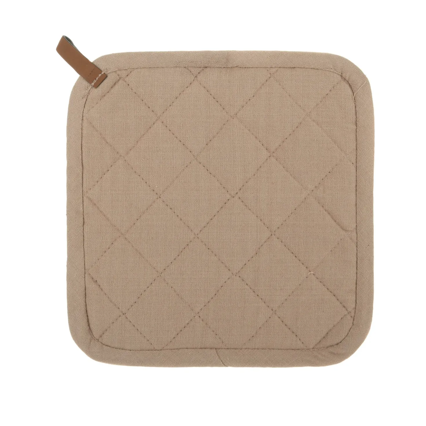 Presina quadrata 20x20 cm beige in cotone