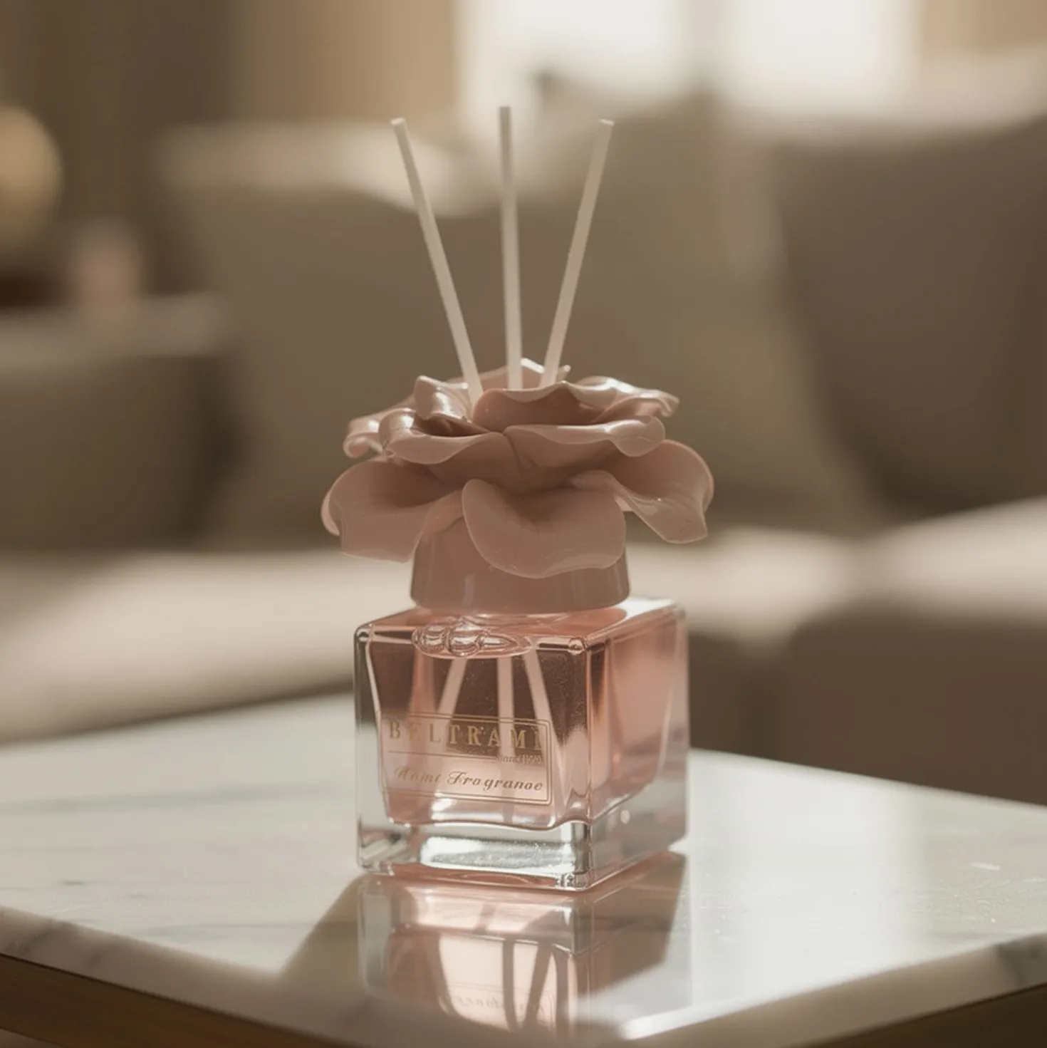 Profumatore d'ambiente medio Gerbera beige Beltrami
