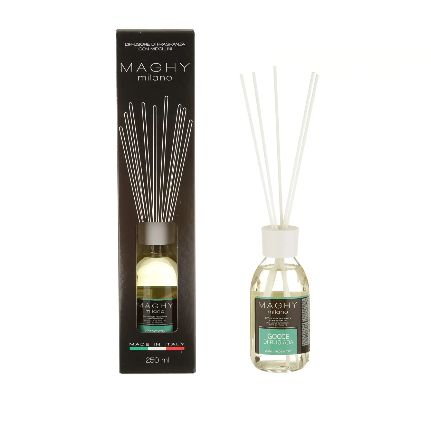 Profumatore per ambienti Maghy, da 250 ml, Gocce di rugiada