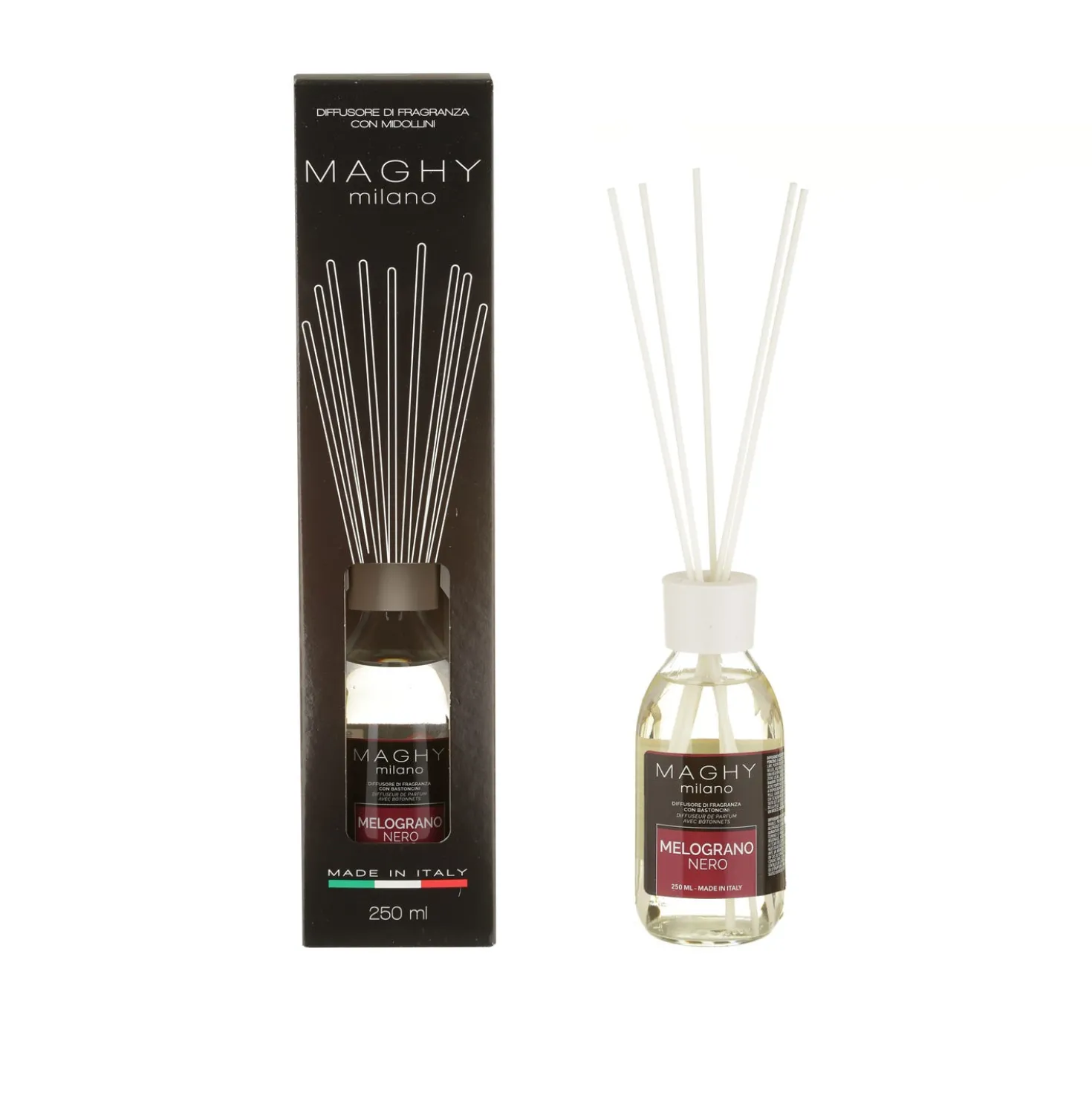 Profumatore per ambienti Maghy, da 250 ml, Melograno Nero