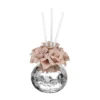 Profumatore rose in porcellana con argento Miro Silver