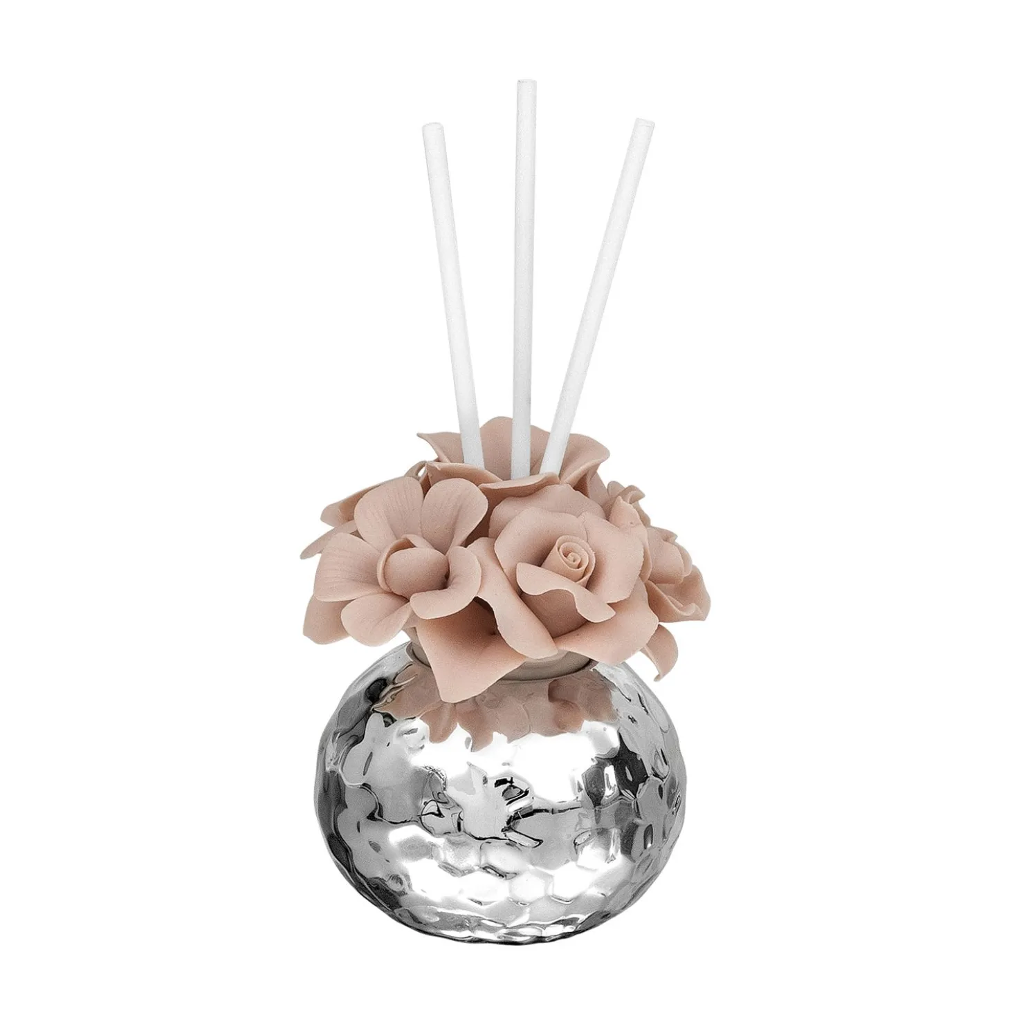 Profumatore rose in porcellana con argento Miro Silver