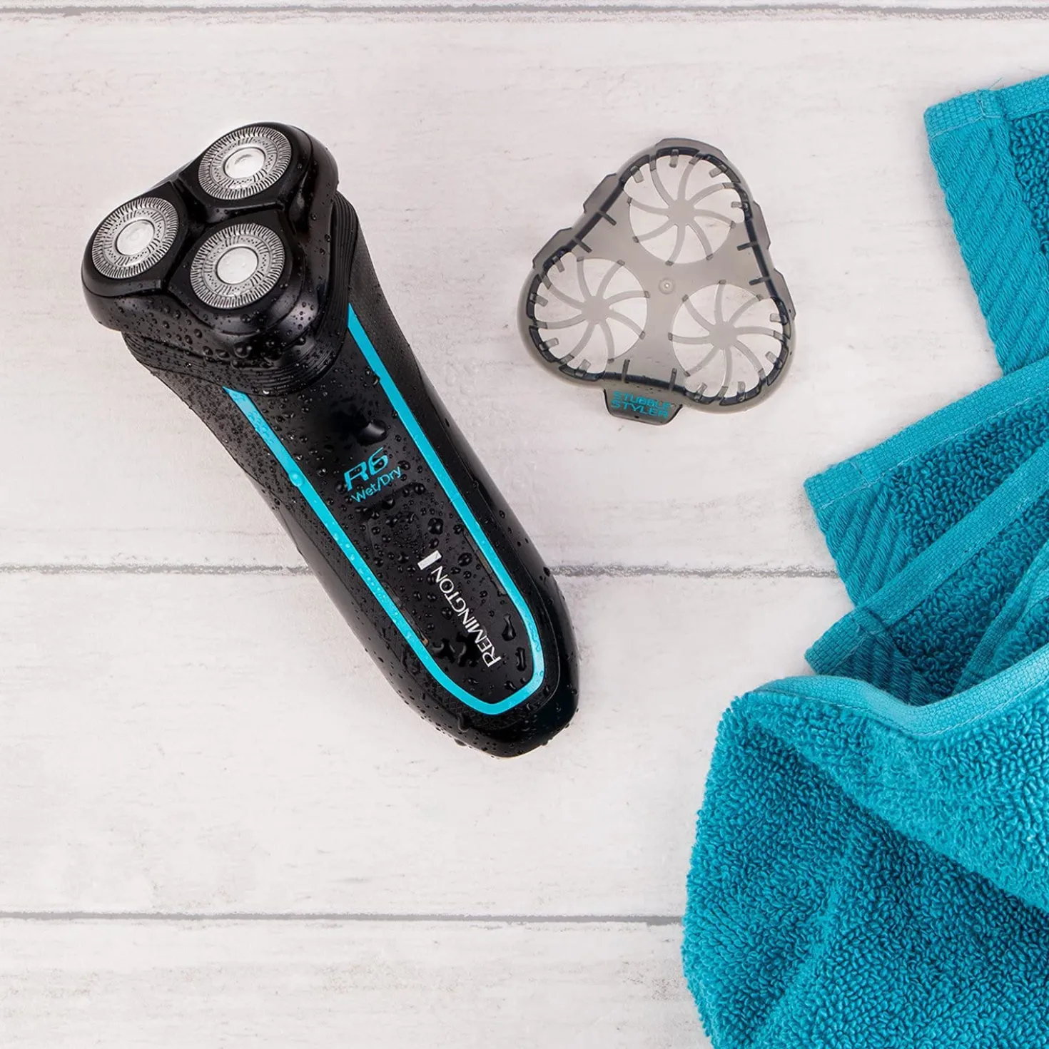 Rasoio elettrico a lame rotanti Aqua Style Series R6 Remington