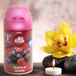 Ricarica Air Fresh deodorante per ambiente, da 250 ml, Frutti di Bosco.