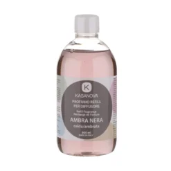 Ricarica Ambra Nera da 500 ml, per diffusore per ambienti Design Luca Trazzi