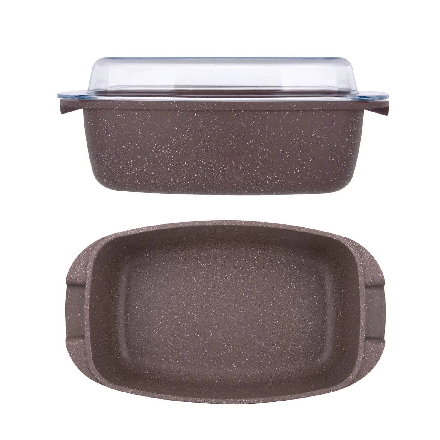 Rostiera 32x11 cm I Giganti coperchio in vetro