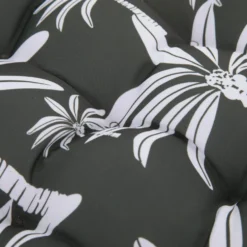 Runner da esterno 40x130 cm palme grigio